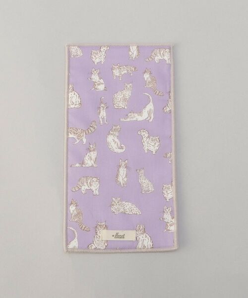 212 KITCHEN STORE / トゥーワントゥーキッチン ストア ハンカチ | ミャオウ ハーフハンドタオル LA ＜フローレットロンドン ＞ | 詳細1