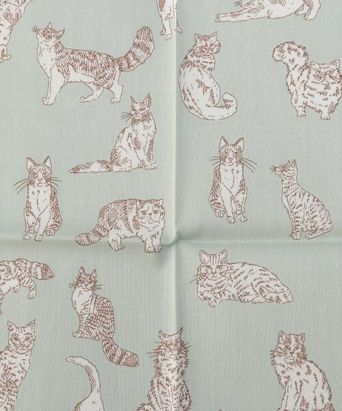 212 KITCHEN STORE / トゥーワントゥーキッチン ストア ハンカチ | ミャオウ クロス02 MT ＜フローレットロンドン ＞ | 詳細3