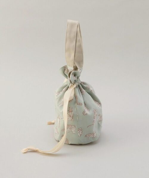 212 KITCHEN STORE / トゥーワントゥーキッチン ストア ポーチ | ミャオウ 巾着ポーチ MT ＜フローレットロンドン ＞ | 詳細2