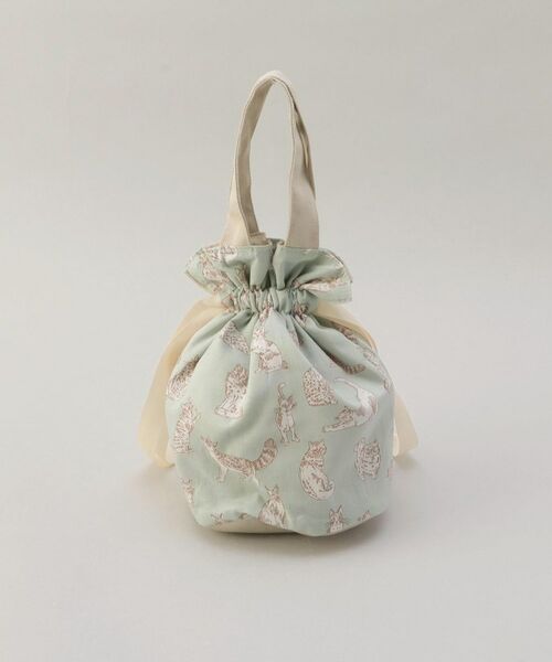 212 KITCHEN STORE / トゥーワントゥーキッチン ストア ポーチ | ミャオウ 巾着ポーチ MT ＜フローレットロンドン ＞ | 詳細3