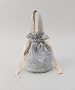 212 KITCHEN STORE / トゥーワントゥーキッチン ストア ポーチ | ミャオウ 巾着ポーチ LGY ＜フローレットロンドン ＞