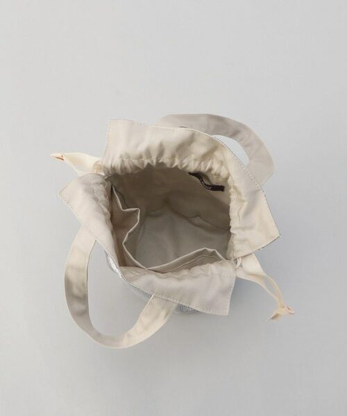 212 KITCHEN STORE / トゥーワントゥーキッチン ストア ポーチ | ミャオウ 巾着ポーチ LGY ＜フローレットロンドン ＞ | 詳細4