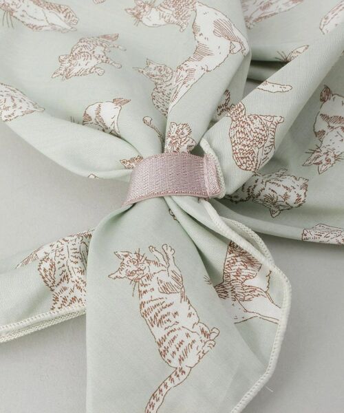 212 KITCHEN STORE / トゥーワントゥーキッチン ストア バンダナ・スカーフ | ミャオウ UVスカーフ MT ＜フローレットロンドン ＞ | 詳細3