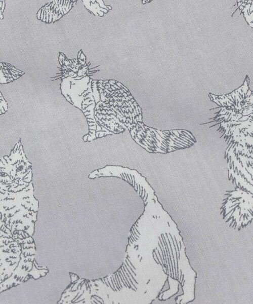 212 KITCHEN STORE / トゥーワントゥーキッチン ストア バンダナ・スカーフ | ミャオウ UVスカーフ LGY ＜フローレットロンドン ＞ | 詳細4