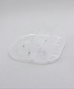 212 KITCHEN STORE / トゥーワントゥーキッチン ストア キッチンツール | 冷蔵庫中回転式仕切り付きトレー スクエア WH 山崎実業 ＜tower タワー＞