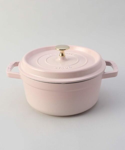 212 KITCHEN STORE / トゥーワントゥーキッチン ストア キッチンツール | ピコ・ココット ラウンド22cm ソルベローズ ＜staub ストウブ＞ | 詳細1