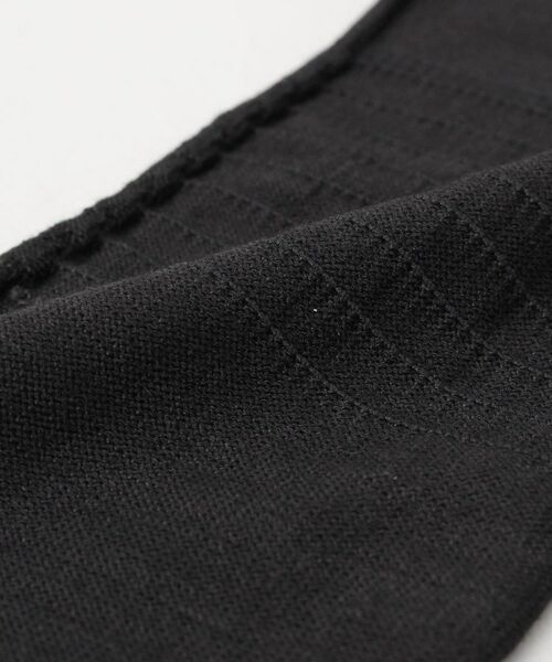 212 KITCHEN STORE / トゥーワントゥーキッチン ストア その他小物 | 内側シルク混5本指アームカバー ロング 鉄黒 ＜絹屋＞ | 詳細4