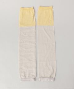 212 KITCHEN STORE / トゥーワントゥーキッチン ストア その他小物 | 内側シルクアームカバーさらさらコットン 銀色 ＜絹屋＞