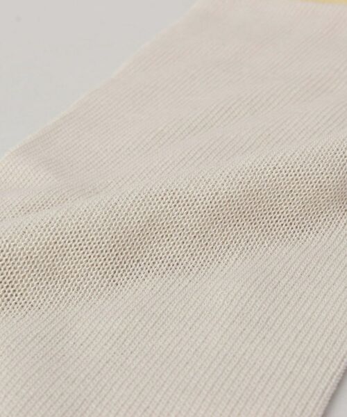 212 KITCHEN STORE / トゥーワントゥーキッチン ストア その他小物 | 内側シルクアームカバーさらさらコットン 銀色 ＜絹屋＞ | 詳細4