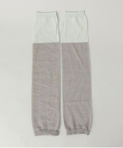 212 KITCHEN STORE / トゥーワントゥーキッチン ストア その他小物 | 内側シルクアームカバーさらさらコットン 鉛色 ＜絹屋＞