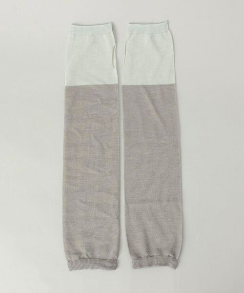 212 KITCHEN STORE / トゥーワントゥーキッチン ストア その他小物 | 内側シルクアームカバーさらさらコットン 鉛色 ＜絹屋＞ | 詳細1