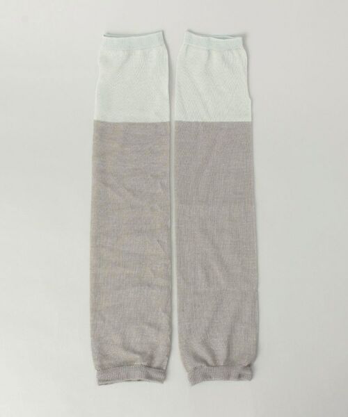 212 KITCHEN STORE / トゥーワントゥーキッチン ストア その他小物 | 内側シルクアームカバーさらさらコットン 鉛色 ＜絹屋＞ | 詳細2