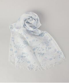 212 KITCHEN STORE / トゥーワントゥーキッチン ストア マフラー・ショール・スヌード・ストール | チクチクしない麻ストールフラワーガーデン BL ＜絹屋＞