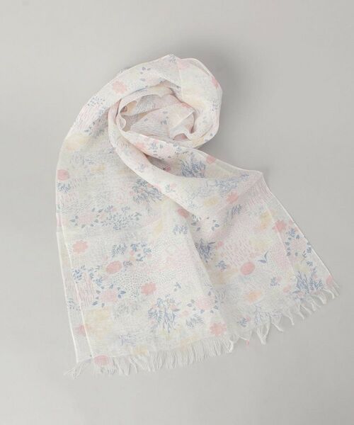 212 KITCHEN STORE / トゥーワントゥーキッチン ストア マフラー・ショール・スヌード・ストール | チクチクしない麻ストールフラワーガーデン PK ＜絹屋＞ | 詳細1