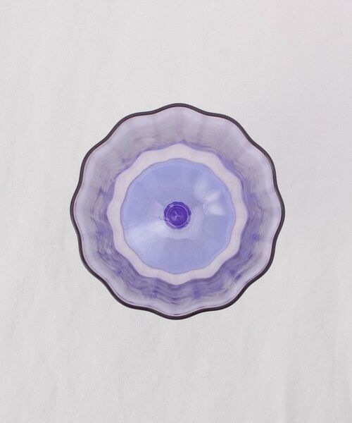 212 KITCHEN STORE / トゥーワントゥーキッチン ストア インテリア・生活雑貨・ホビー・ステーショナリー | シンプルスカロップ ゴブレット 500ml パープルブルー ＜ABODE アボード＞ | 詳細2