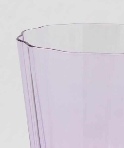 212 KITCHEN STORE / トゥーワントゥーキッチン ストア インテリア・生活雑貨・ホビー・ステーショナリー | シンプルスカロップ ゴブレット 500ml パープルブルー ＜ABODE アボード＞ | 詳細4