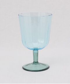 212 KITCHEN STORE / トゥーワントゥーキッチン ストア インテリア・生活雑貨・ホビー・ステーショナリー | シンプルスカロップ ゴブレット 500ml ブルーグリーン ＜ABODE アボード＞