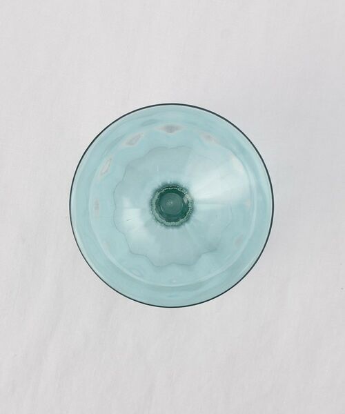 212 KITCHEN STORE / トゥーワントゥーキッチン ストア インテリア・生活雑貨・ホビー・ステーショナリー | シンプルスカロップ ゴブレット 500ml ブルーグリーン ＜ABODE アボード＞ | 詳細3