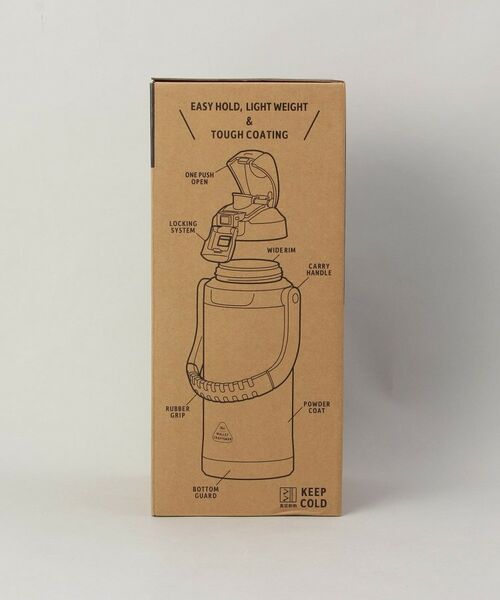 212 KITCHEN STORE / トゥーワントゥーキッチン ストア インテリア・生活雑貨・ホビー・ステーショナリー | マリット ステンレスワンプッシュ直飲みボトル2L BK | 詳細10