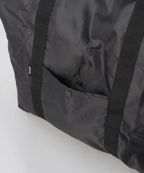 212 KITCHEN STORE / トゥーワントゥーキッチン ストア バッグ | 洗える持ち帰り寿司・ピザが入るレジかごかばん BK 山崎実業 ＜tower タワー＞ | 詳細7