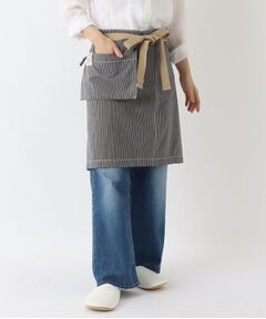 212 KITCHEN STORE / トゥーワントゥーキッチン ストア インテリア・生活雑貨・ホビー・ステーショナリー | ショートギャルソンエプロン ヒッコリー