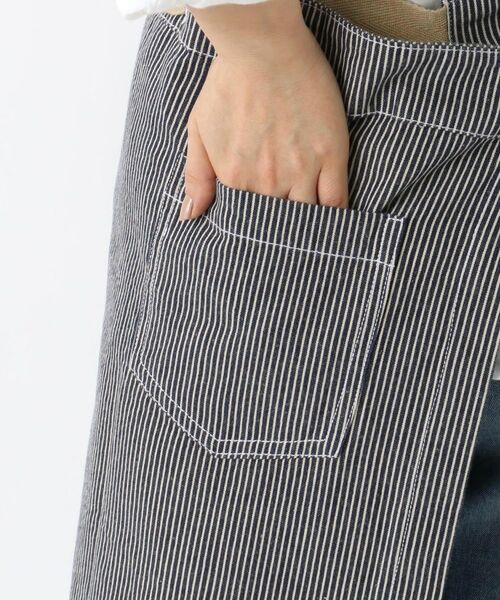 212 KITCHEN STORE / トゥーワントゥーキッチン ストア インテリア・生活雑貨・ホビー・ステーショナリー | ショートギャルソンエプロン ヒッコリー | 詳細5