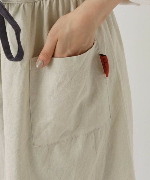 212 KITCHEN STORE / トゥーワントゥーキッチン ストア インテリア・生活雑貨・ホビー・ステーショナリー | エプロン 綿麻ギャザーファム LGY | 詳細6