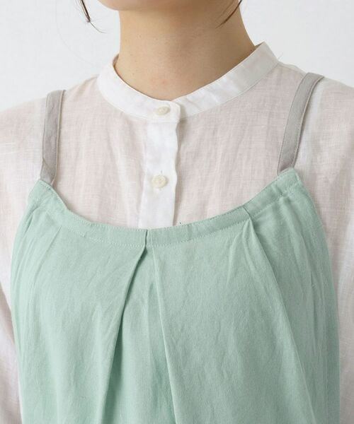 212 KITCHEN STORE / トゥーワントゥーキッチン ストア インテリア・生活雑貨・ホビー・ステーショナリー | エプロン 綿麻ギャザーファム BL | 詳細4