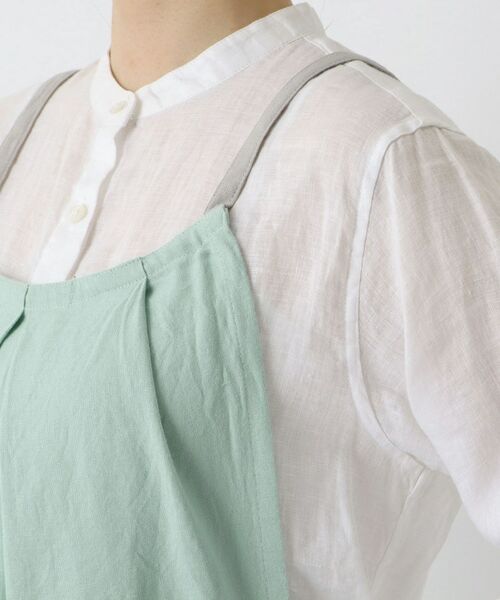 212 KITCHEN STORE / トゥーワントゥーキッチン ストア インテリア・生活雑貨・ホビー・ステーショナリー | エプロン 綿麻ギャザーファム BL | 詳細5