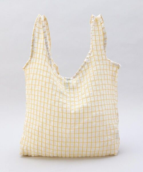212 KITCHEN STORE / トゥーワントゥーキッチン ストア バッグ | 格子柄バッグ YE | 詳細3