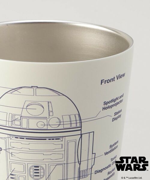 212 KITCHEN STORE / トゥーワントゥーキッチン ストア その他 | ステンレスタンブラー460ml R2-D2設計図 ＜STAR WARS スター・ウォーズ ＞ | 詳細7