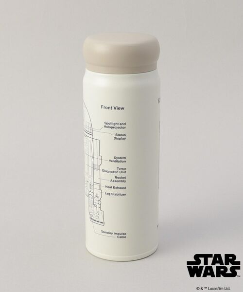 212 KITCHEN STORE / トゥーワントゥーキッチン ストア その他 | ステンレスマグボトル480ml R2-D2設計図 ＜STAR WARS スター・ウォーズ ＞ | 詳細2