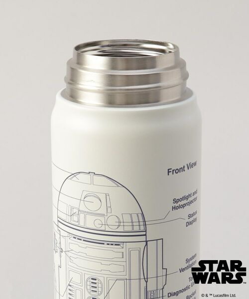 212 KITCHEN STORE / トゥーワントゥーキッチン ストア その他 | ステンレスマグボトル480ml R2-D2設計図 ＜STAR WARS スター・ウォーズ ＞ | 詳細6