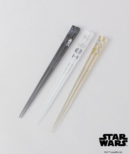 212 KITCHEN STORE / トゥーワントゥーキッチン ストア その他 | アクリル製クリアなお箸3Pセット ＜STAR WARS スター・ウォーズ ＞ | 詳細1