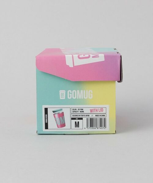 212 KITCHEN STORE / トゥーワントゥーキッチン ストア グラス・マグカップ | GOMUG NEON ICE PINK | 詳細13