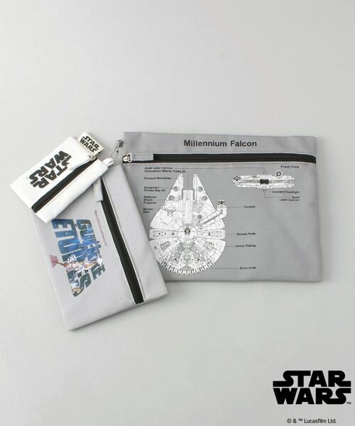 212 KITCHEN STORE / トゥーワントゥーキッチン ストア その他 | ポーチ３点セット GY ＜STAR WARS スター・ウォーズ ＞ | 詳細1
