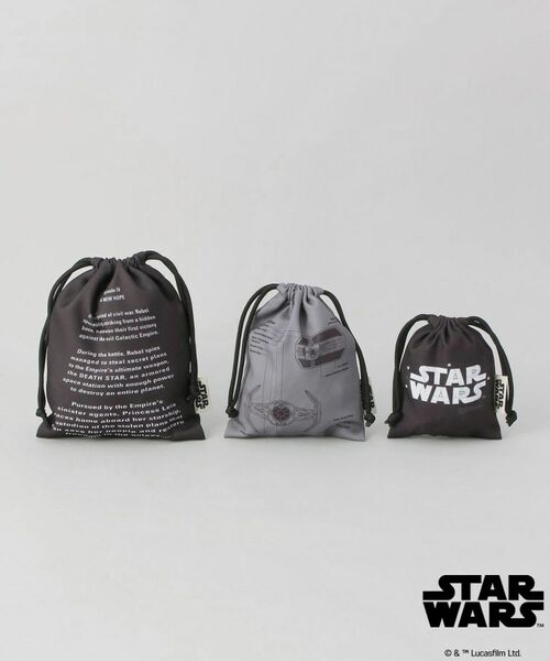 212 KITCHEN STORE / トゥーワントゥーキッチン ストア その他 | 巾着３点セット BK ＜STAR WARS スター・ウォーズ ＞ | 詳細1