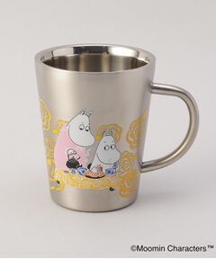212 KITCHEN STORE / トゥーワントゥーキッチン ストア グラス・マグカップ | 二重マグ　イエロー ＜MOOMIN ムーミン＞