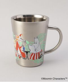 212 KITCHEN STORE / トゥーワントゥーキッチン ストア グラス・マグカップ | 二重マグ　グリーン ＜MOOMIN ムーミン＞