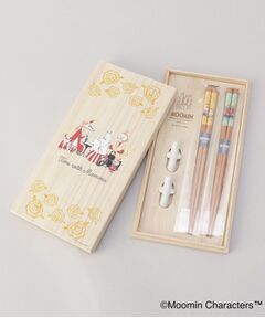212 KITCHEN STORE / トゥーワントゥーキッチン ストア インテリア・生活雑貨・ホビー・ステーショナリー | 木箱入ペア箸セット ＜MOOMIN ムーミン＞