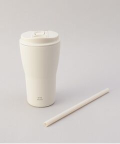 212 KITCHEN STORE / トゥーワントゥーキッチン ストア グラス・マグカップ | 2WAYストロータンブラーM WH ＜BRUNO ブルーノ＞