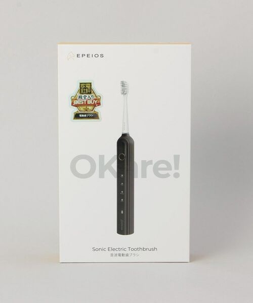 212 KITCHEN STORE / トゥーワントゥーキッチン ストア バスグッズ | Okare!音波電動歯ブラシET003 ジェットブラック | 詳細11