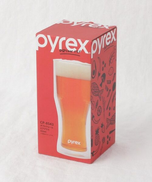 212 KITCHEN STORE / トゥーワントゥーキッチン ストア グラス・マグカップ | ダブルウォールビアグラス 420ml ＜Pyrex  パイレック＞ | 詳細5