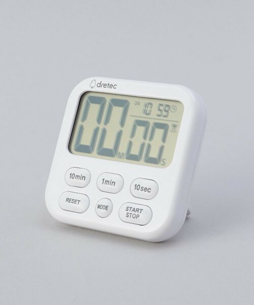 212 KITCHEN STORE / トゥーワントゥーキッチン ストア キッチンツール | 大画面タイマー シャボン6デュオ WH | 詳細1