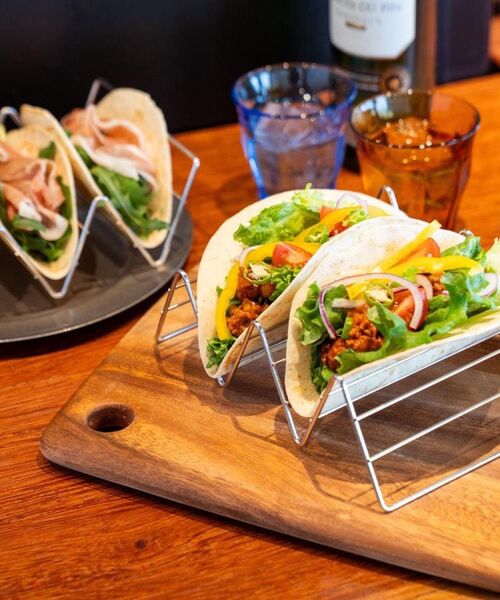 212 KITCHEN STORE / トゥーワントゥーキッチン ストア キッチンツール | ステンレス ワイヤータコススタンド 2×3 ＜CASUAL PRODUCT カジュアルプロダクト＞ | 詳細4