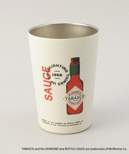 212 KITCHEN STORE / トゥーワントゥーキッチン ストア グラス・マグカップ | ステンレスタンブラー ロゴ ＜TABASCO(R) タバスコ＞ | 詳細2