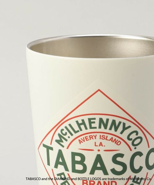 212 KITCHEN STORE / トゥーワントゥーキッチン ストア グラス・マグカップ | ステンレスタンブラー ロゴ ＜TABASCO(R) タバスコ＞ | 詳細5