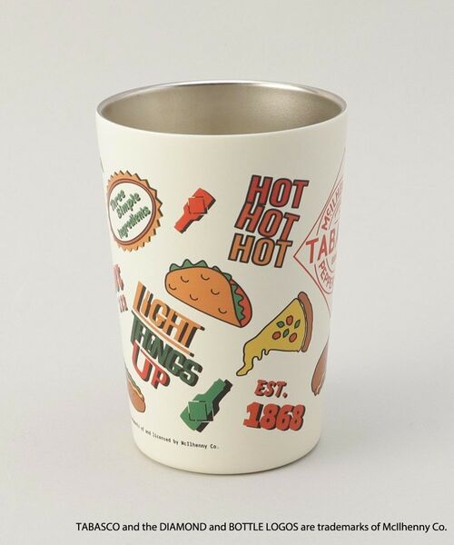 212 KITCHEN STORE / トゥーワントゥーキッチン ストア グラス・マグカップ | ステンレスタンブラー FOOD ＜TABASCO(R) タバスコ＞ | 詳細4