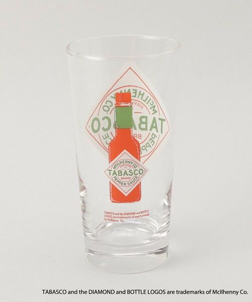 212 KITCHEN STORE / トゥーワントゥーキッチン ストア グラス・マグカップ | ガラスタンブラー ロゴ ＜TABASCO(R) タバスコ＞ | 詳細2