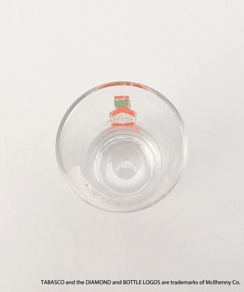 212 KITCHEN STORE / トゥーワントゥーキッチン ストア グラス・マグカップ | ガラスタンブラー ロゴ ＜TABASCO(R) タバスコ＞ | 詳細3